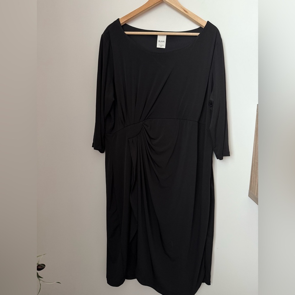Blair Classic Black Long Sleeve Dress Size 20